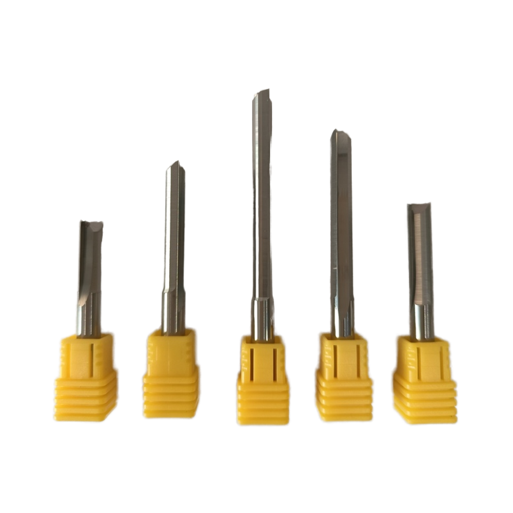 Customizable Tungsten Carbide Double Edge Straight Groove Milling Cutter 3mm-12mm Double Flutes Round Shank End Mills OEM ODM