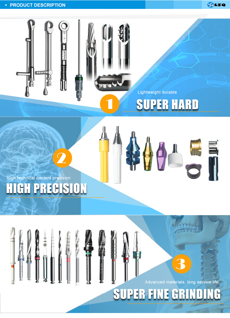 Implant Front Cutting Drill Guided Profile Drills Dental Drill Kit on Sale