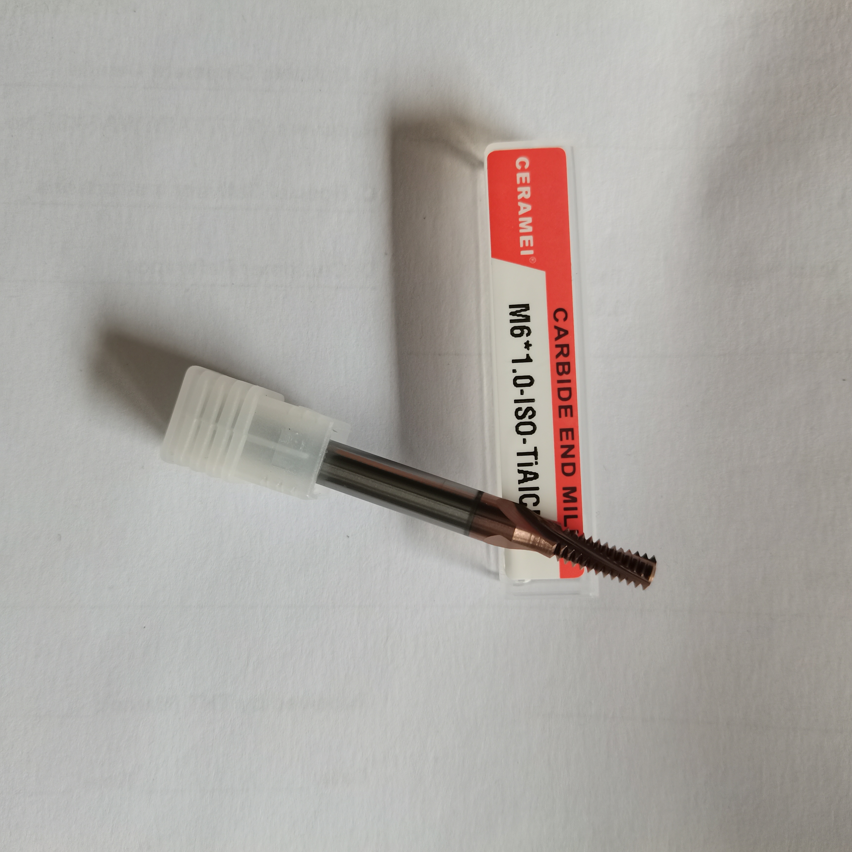 KOVES ISO Metric Alloy High-hardness Two Row FULL profile Solid Carbide Thread Milling Cutter