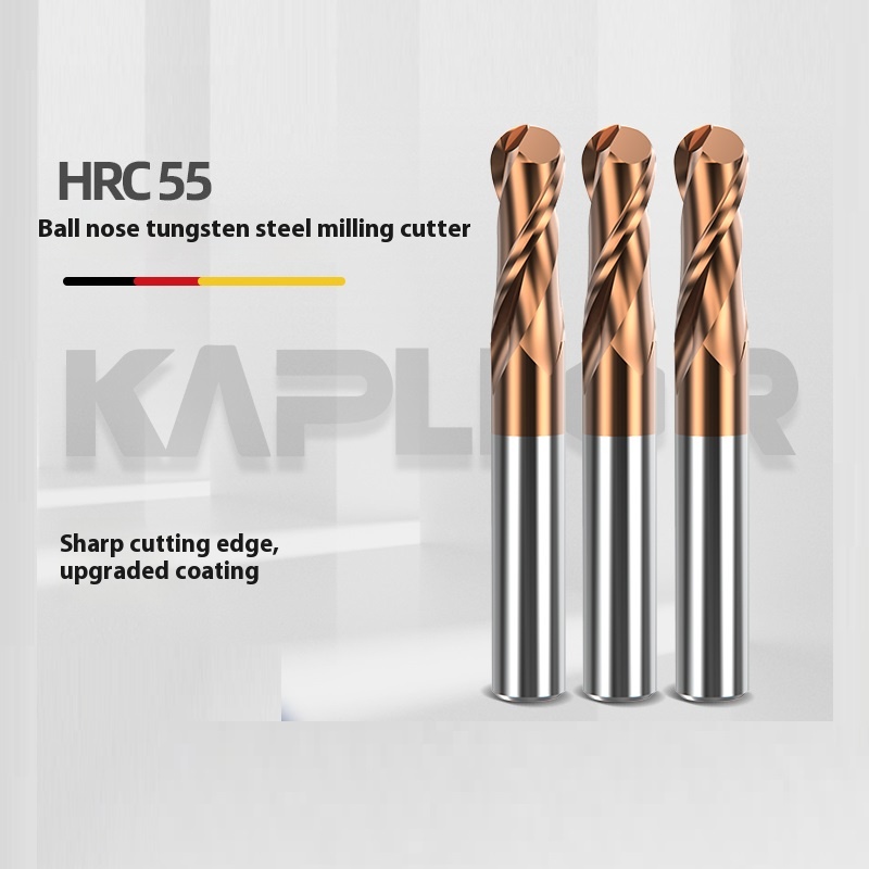 High Performance Square Ball Nose Corner Radius Solid Carbide End Mills Custom ODM Support Milling Cutter Tools
