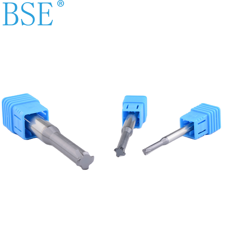 BSE Metric Single Flute Solid Carbide Thread Milling Cutter M5 M6 Thread Mill Vs Tap