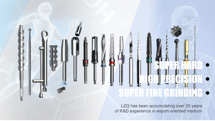 Implant Front Cutting Drill Guided Profile Drills Dental Drill Kit on Sale