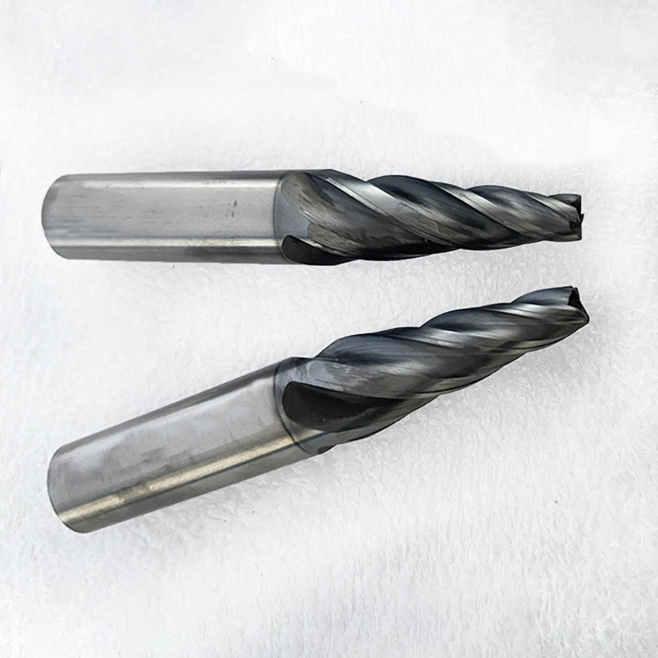 Taper Flat End Mill For CNC Router 12mm Taper Milling Cutter Coating Carbide Conical End Mills