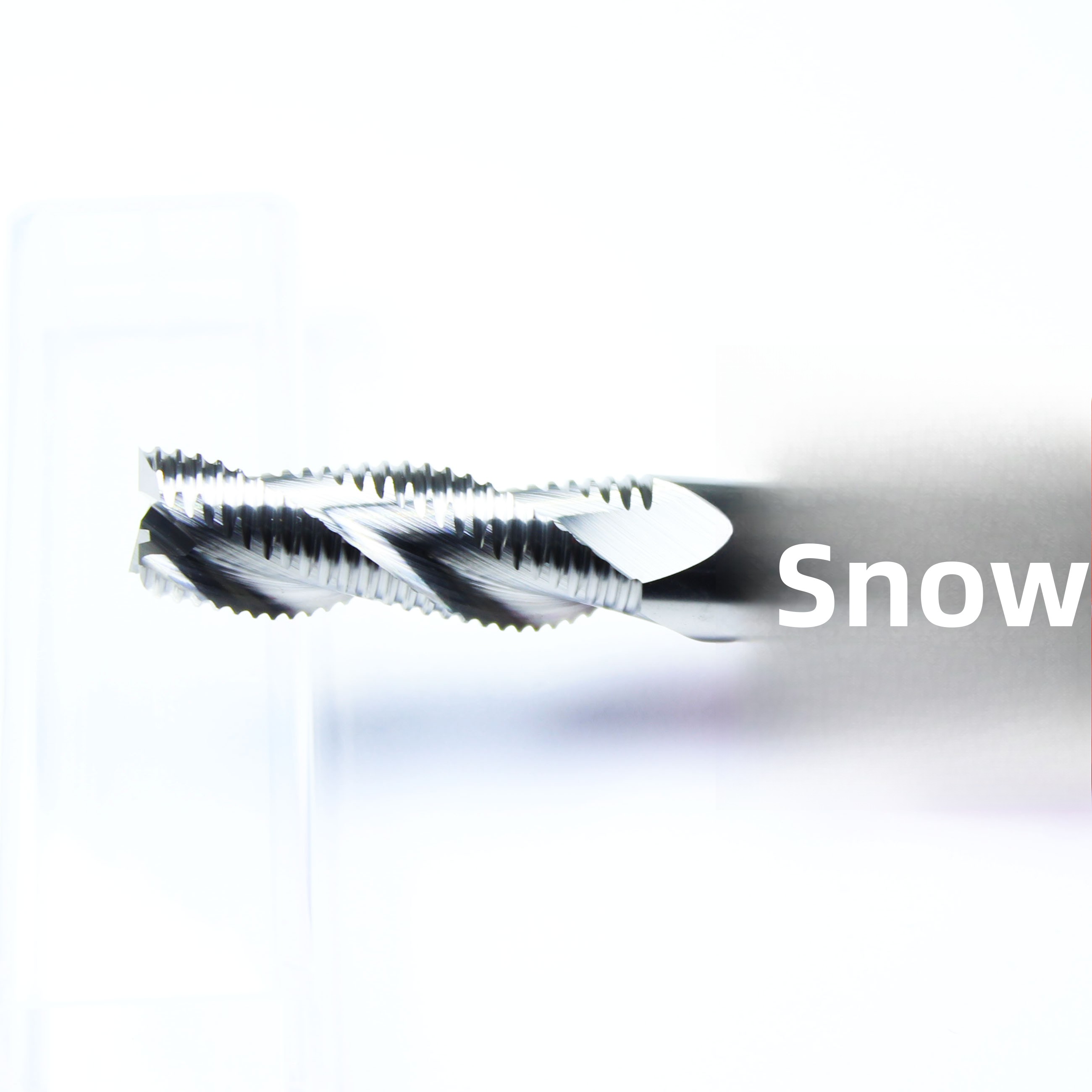55&deg; 3 Flutes Solid Carbide Extended Wave Edge Roughing End Mill for Aluminum