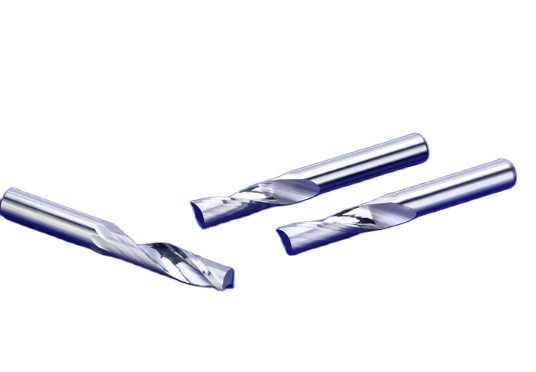 Single Flute Milling Cutter for Aluminum CNC Tools Solid Carbide Alucobond End Mill Router Bits