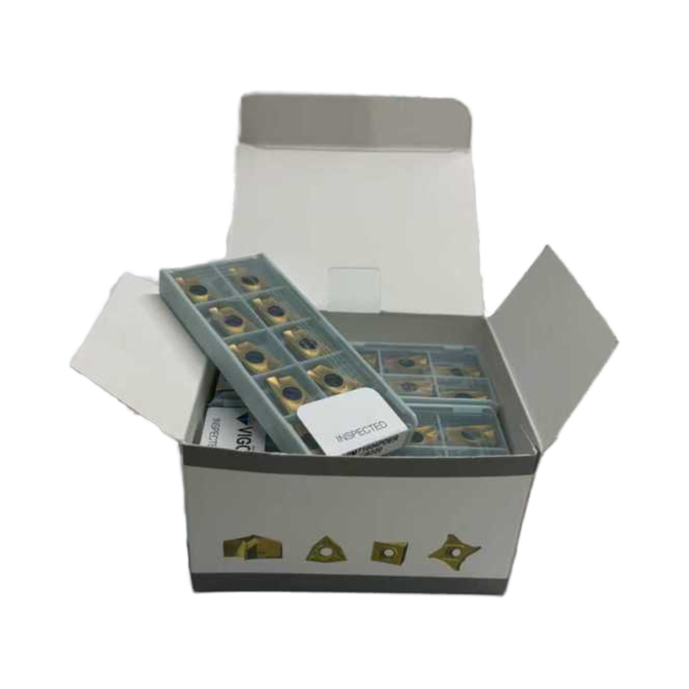 WCMX050308 Indexable Carbide Drill Bit High Precision Hard Alloy Drill Insert for Alloy Steel & Metal Processing