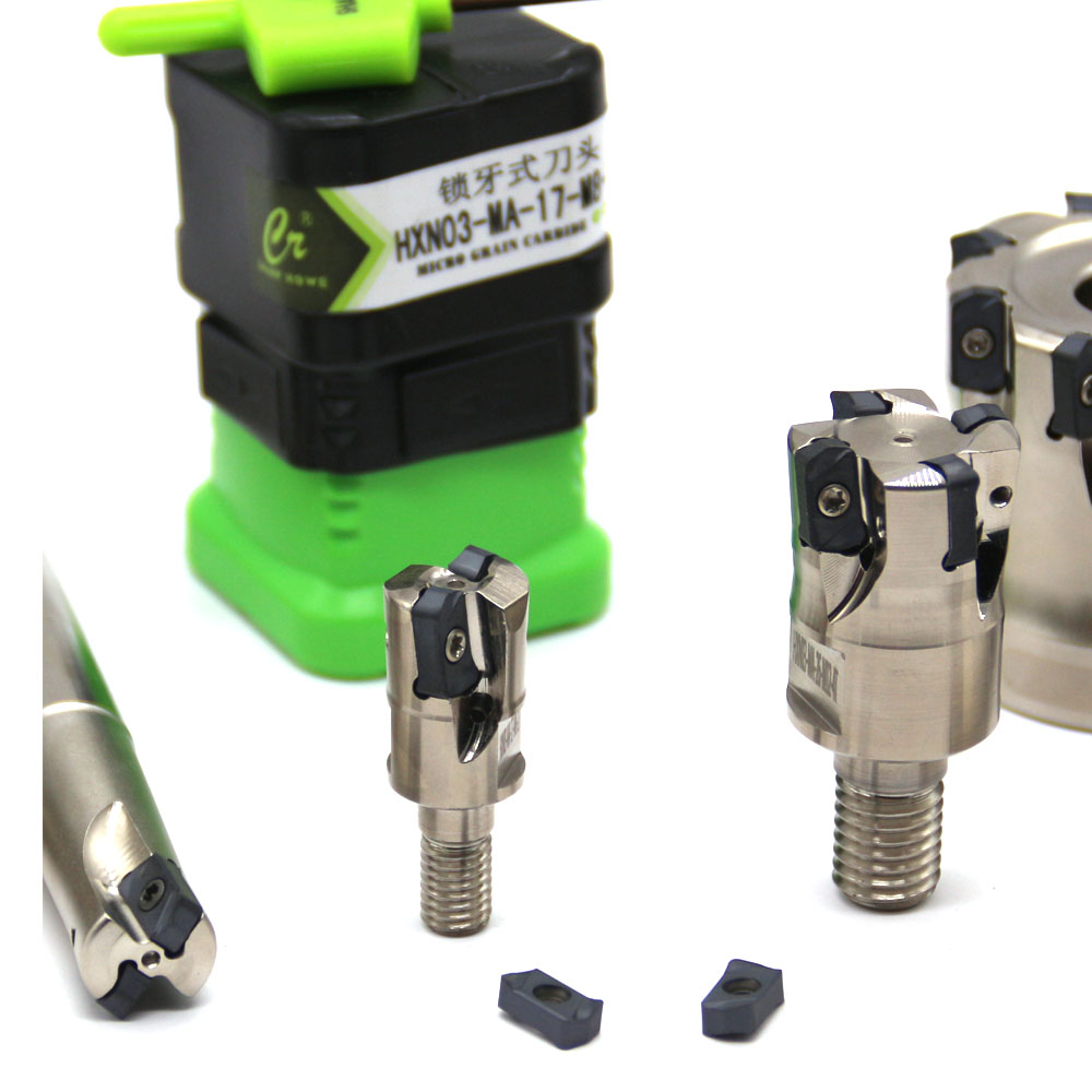HXN03-MA-26-M12-4T Indexable End Mills &amp;Face Mills for High Feed Milling Process