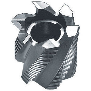 Cylindrical End Mills for Roughing Helical Teeth DIN 841 Longitudinal Key 8785 30 CNC Controlled Straight Shank Coated Tin Altin