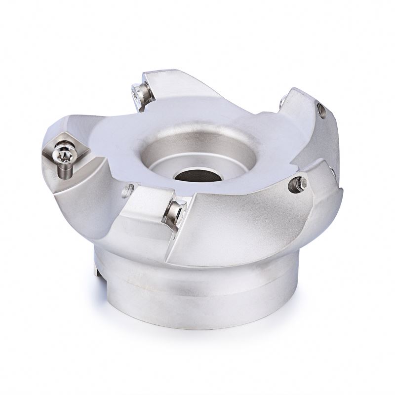 ZHY KM 45 KM12-80-27-5T Degree Various of Size Indexable Face Mill Cutter CNC Milling Cutter for Aluminum
