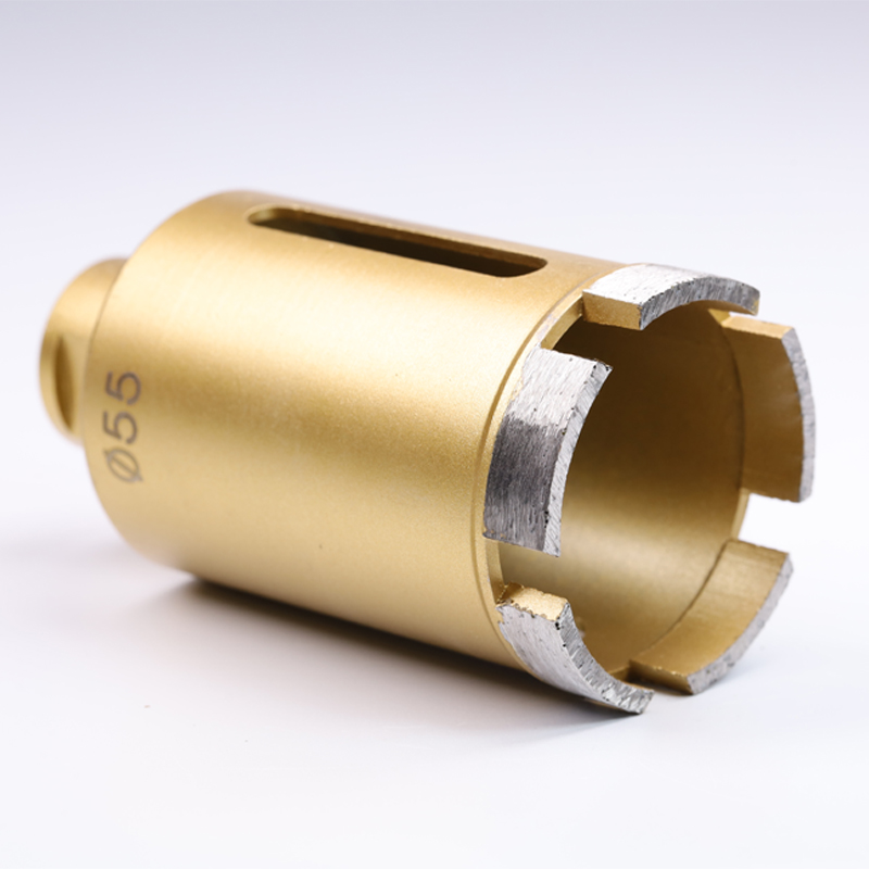 High Quality Hex Thread Vacuum Brazing Core Drill Bits for Ceramic Tile Marble Concrete Plastic Well Drilling Diamond Perforator