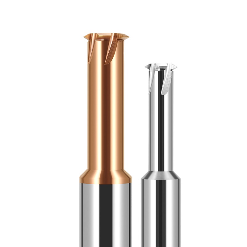 PULSTOOL Factory Direct Tungsten Cobalt Alloy Single Teeth/T Type/Pipe Tooth Threading Endmill CNC Thread Milling Cutter Milling
