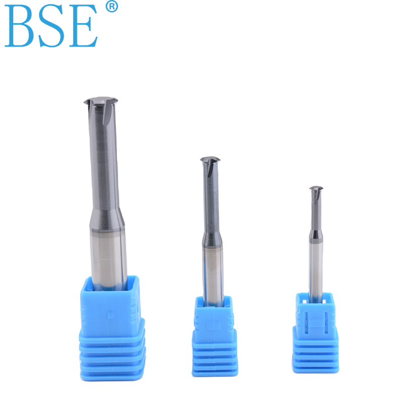 BSE Metric Single Flute Solid Carbide Thread Milling Cutter M5 M6 Thread Mill Vs Tap