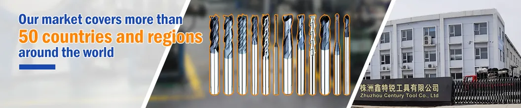 Ultra Precision HRC 55 Solid Carbide Twist Drill Bit for Metal Use on CNC Machine with Coating