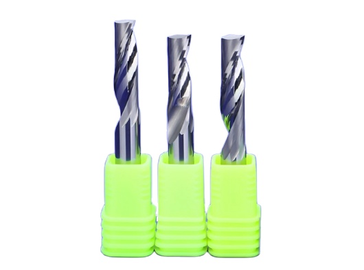 Single Flute Milling Cutter for Aluminum CNC Tools Solid Carbide Alucobond End Mill Router Bits