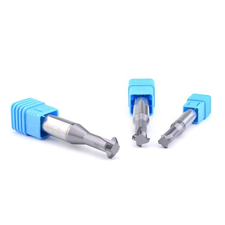 Solid Carbide Thread Single Tooth End Mill 29 Degree ACME Standard Single Thread Mill HRC55