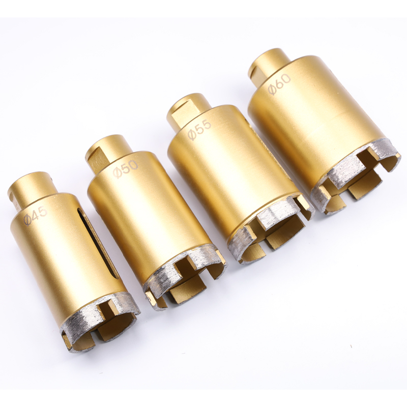 High Quality Hex Thread Vacuum Brazing Core Drill Bits for Ceramic Tile Marble Concrete Plastic Well Drilling Diamond Perforator
