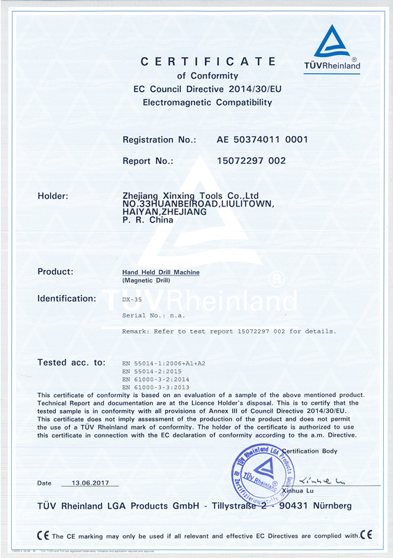 Certificate 1