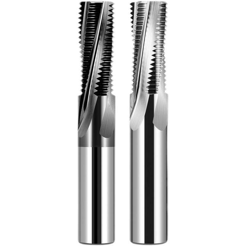 Heavy Duty 4-Flute Full Tooth Thread Mill Customizable OEM &amp; ODM Support for Hardened Steel and Alloy Steel Machining