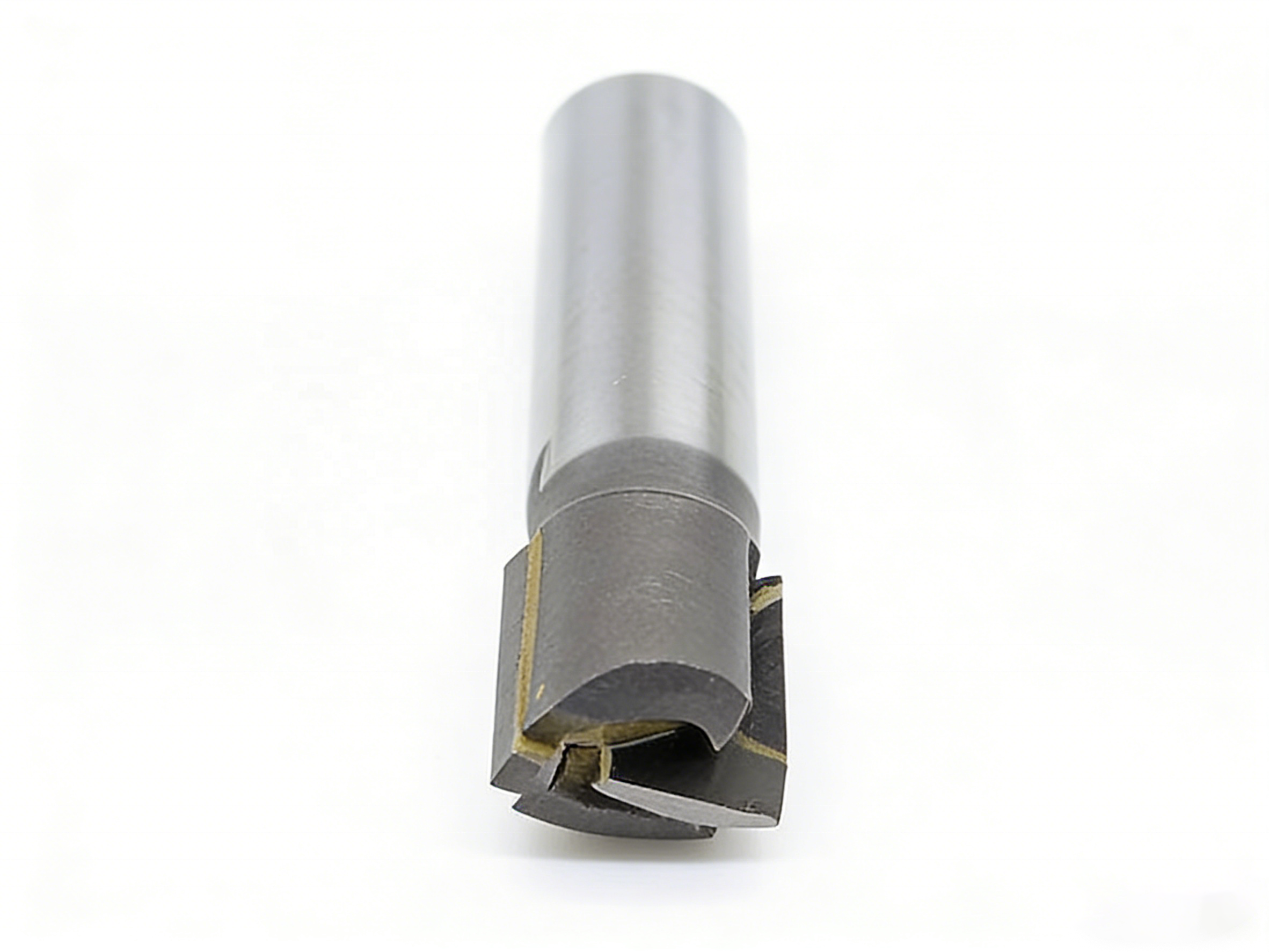 Junyi Two Flute Spiral Straight Shank Tungsten Carbide Non-coated OEM Center Keyway End Mill Router Bit