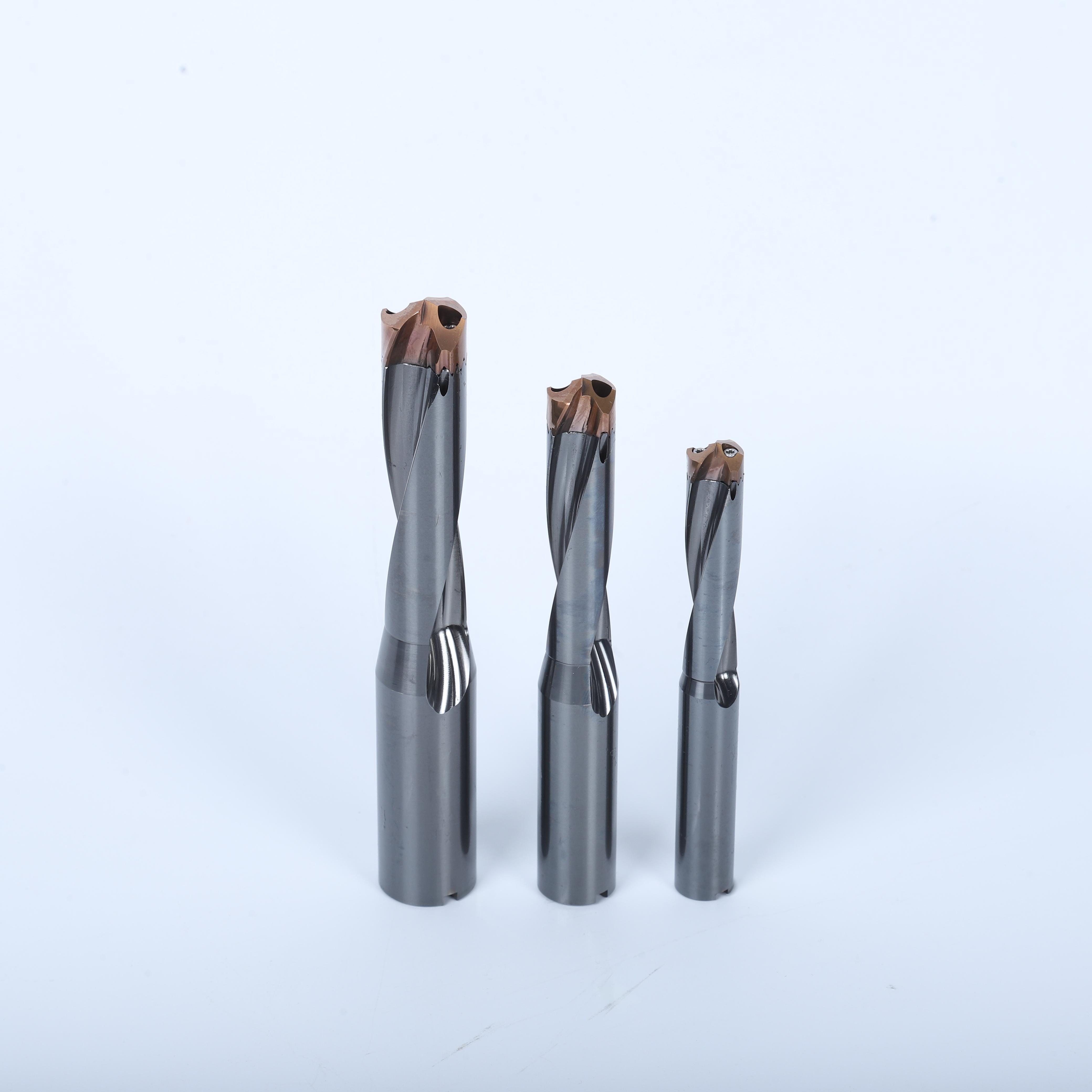 Tcea Inserts 3D 5D 8D CNC Indexable Cutter Sword Tooth Drill Deep Hole Drill For HRC50 Steel