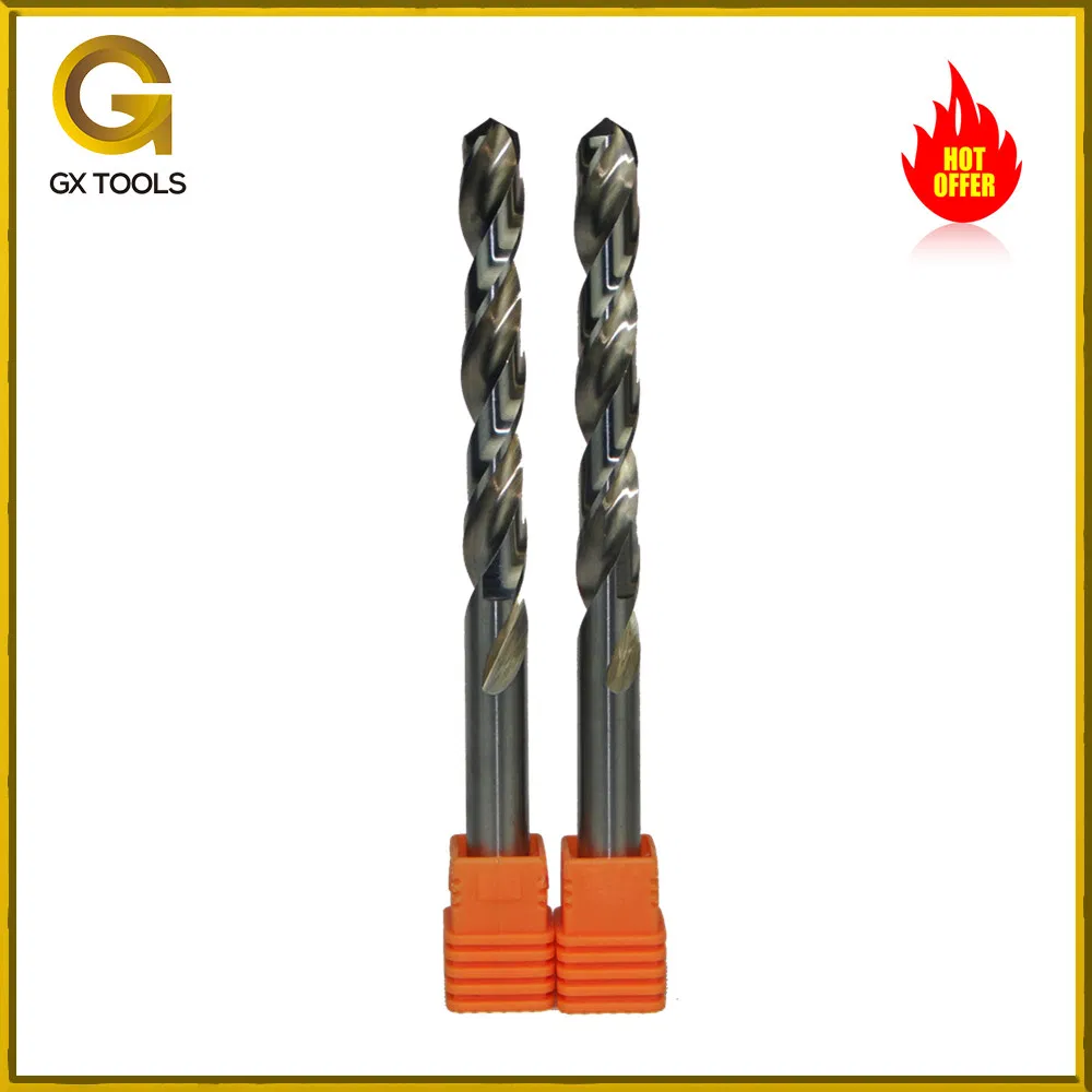 High Precision Twist Drill Bits Jobber Twist Solid Carbide Drill Drilling Tool