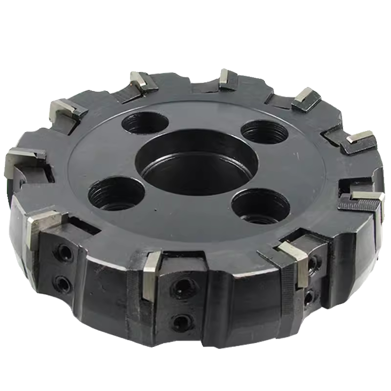 Indexable Milling Cutter Face Mill 4mm 2-flute 100 125 160 200 250 75-degree Flat 90-degree Right-angle Steel/Cast