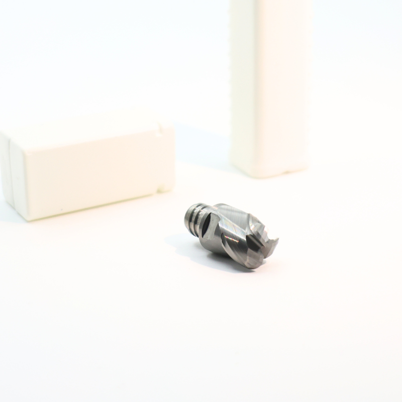 3-Flute Tungsten Carbide Straight Shank High-Efficiency End Mill for Aluminum CNC Router Milling