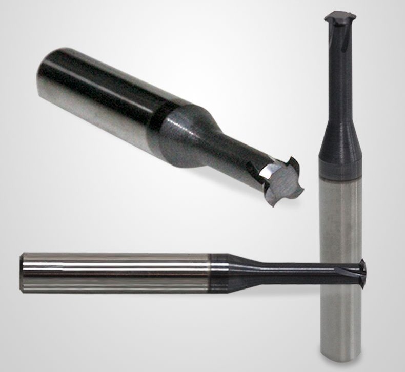 Carbide Tungsten Steel Single tooth Thread End Mill