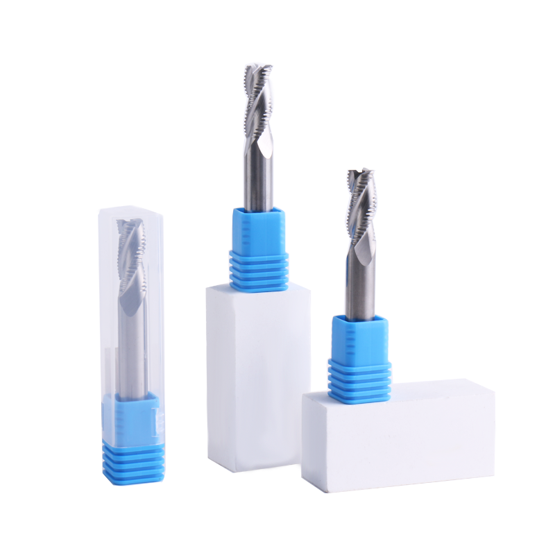 Super Hard Straight Shank Wave Edge Milling Cutter Coated Steel Aluminum CNC Cutting Machine for Corn Rough Leather OEM ODM