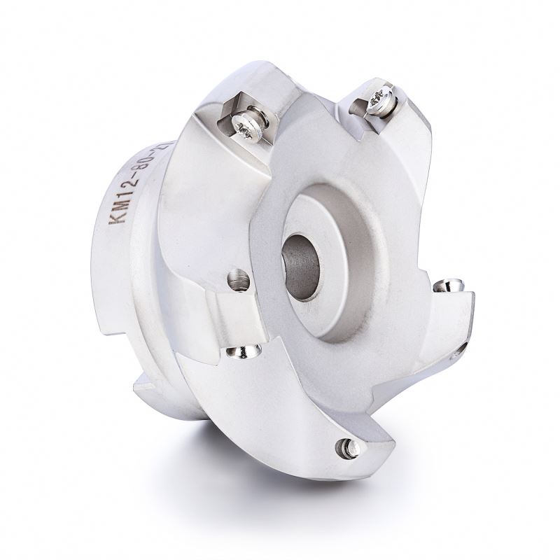 ZHY KM 45 KM12-80-27-5T Degree Various of Size Indexable Face Mill Cutter CNC Milling Cutter for Aluminum