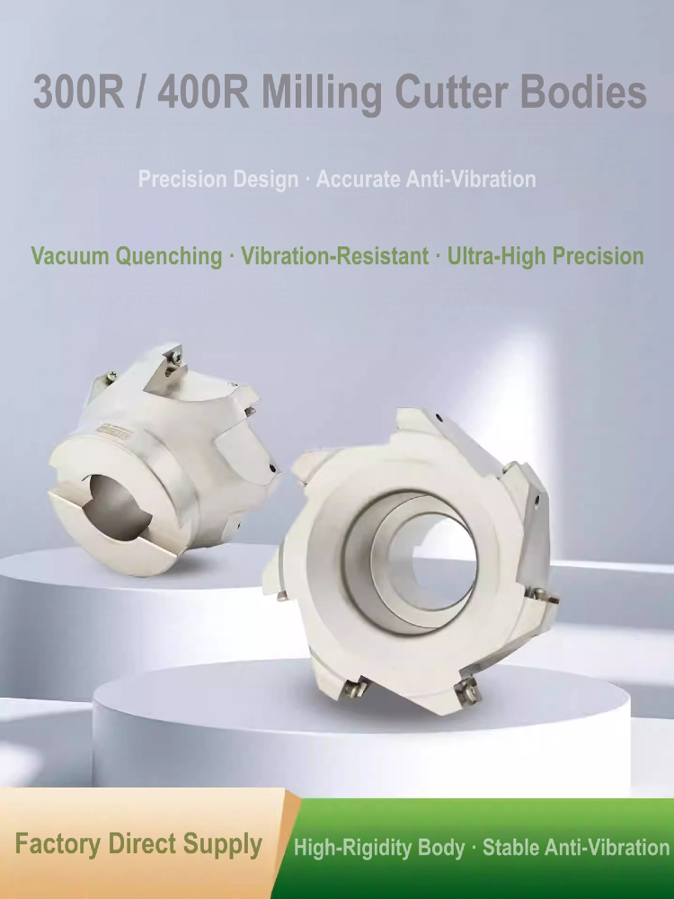 Indexable 90 Face Mill Cutter 400R Square Shoulder Milling Compatible APMT1604 Alloy Steel Inserts Uncoated CNC ODM OEM