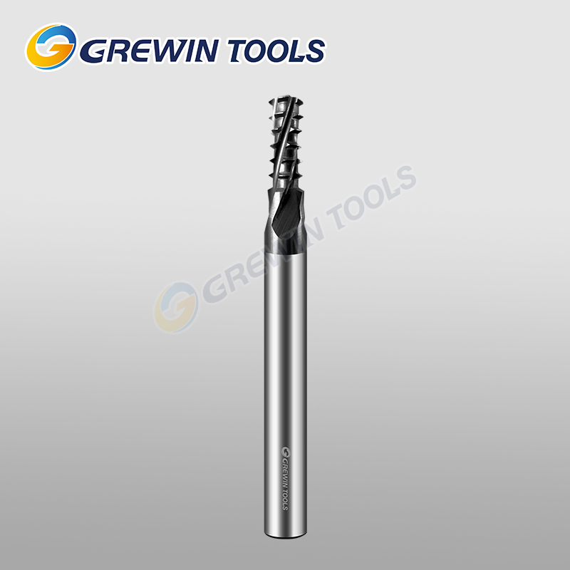 Grewin 60&deg; Metric Staggered Tooth Full Profile Thread Mill Anti-Vibration for Steel Stainless Steel
