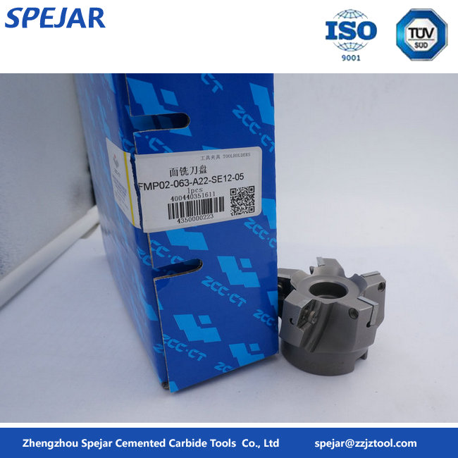 High Quality Solid Carbide Milling Tools CNC Indexable Face Mill Cutter with Climb Milling for Face/Step Shoulder Applications