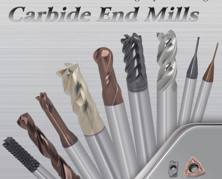 Senok OEM Micro Diameter Miniature 2 Flutes Ball Nose End Mill-CNC Control 4mm Blade 90-95 HRC