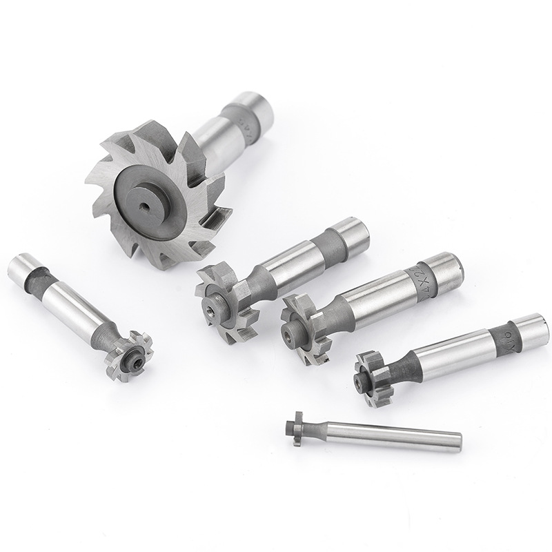 Customized Semi-circular Key Milling Cutter Machining Centers Straight Shank High-speed Steel T-slot Non-standard Large