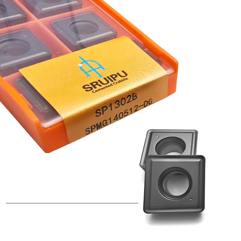 SPMG U Drill Carbide Inserts CNC Lathe Drilling Tools Spmg050204 060204 07T308 090408 110408 140512 Indexable Drill Insert