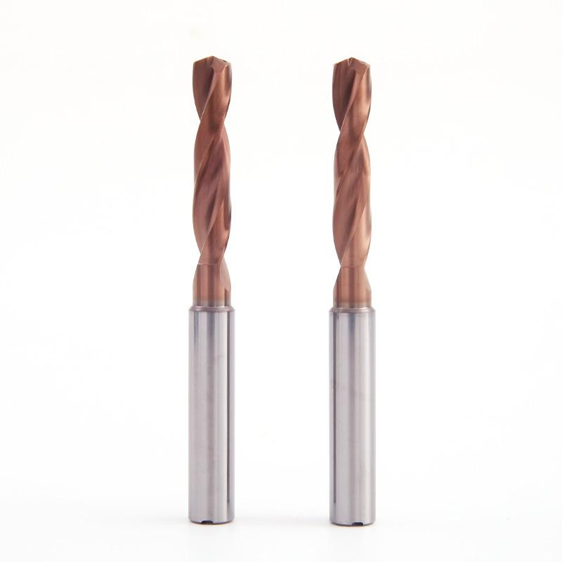 China Factory on Sale Good Quality Ultra Precision HRC 55 Solid Carbide Twist Drill Bit for Metal Use on CNC Machine with Coating