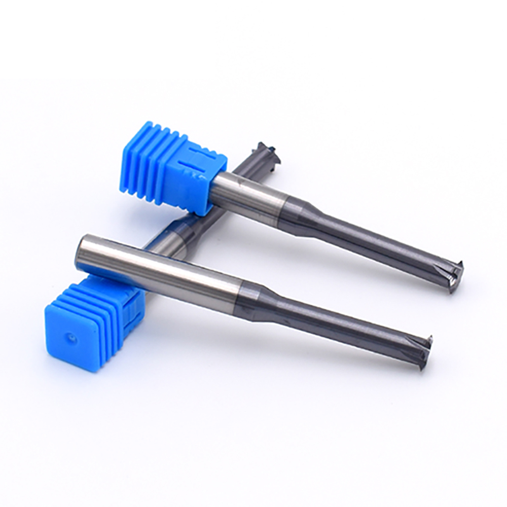 Solid Carbide Black Coating Single Teeth Thread Milling Cutter Customizable ODM/OEM Single Teeth Thread Cnc Bits
