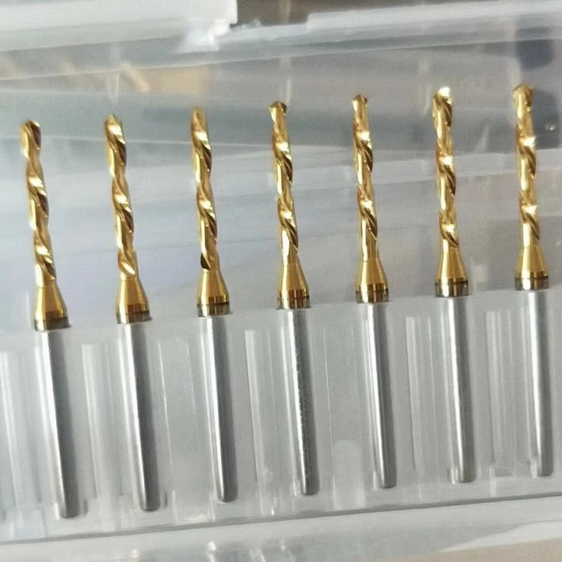 HRC 55 Tialn Coated Solid Carbide Twist Drill Bit for CNC Machining Stainless Steel