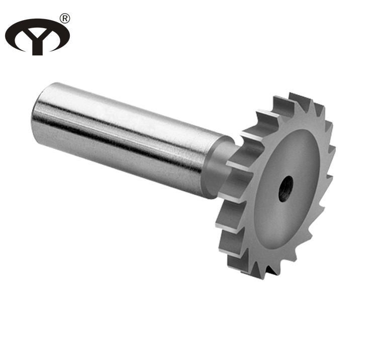 HSS M2 Milling Cutter for Woodruff Keyseat With Straight Teeth