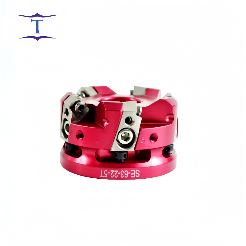SE12 Indexable Face Mill Cutter SEHT1204 Insert Milling Customizable OEM Support Fine Tuning for Aluminum Square Shoulder
