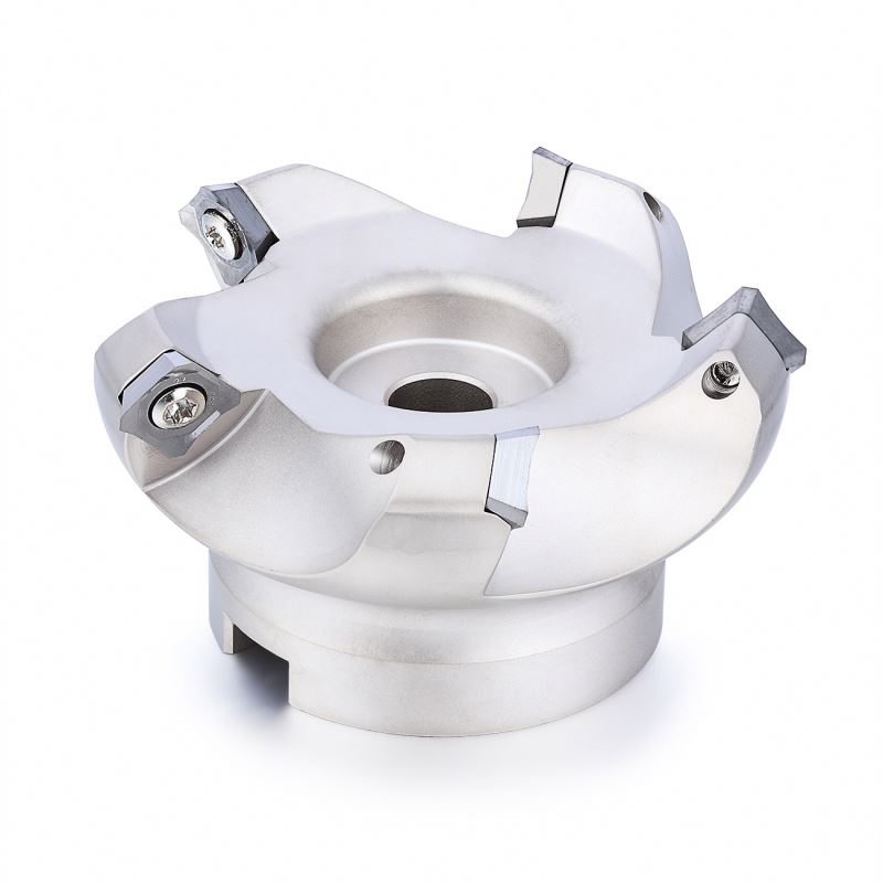 ZHY KM 45 KM12-80-27-5T Degree Various of Size Indexable Face Mill Cutter CNC Milling Cutter for Aluminum