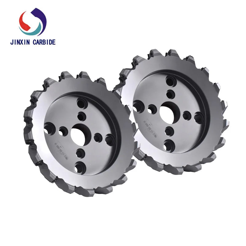 Durable Indexable Face Mill with Replaceable Carbide Inserts Manual Long Tool Life Milling Cutter