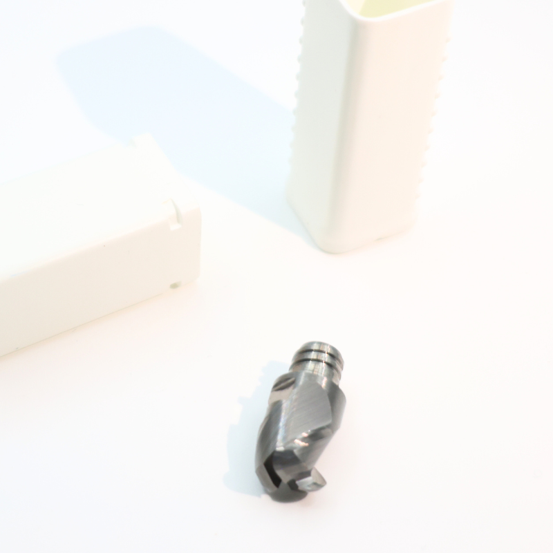 3-Flute Tungsten Carbide Straight Shank High-Efficiency End Mill for Aluminum CNC Router Milling
