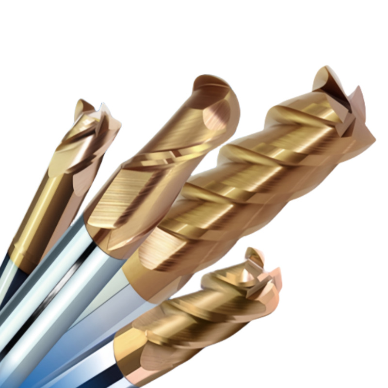 3D Mold Cavity Finishing 2-Flute Ball Nose End Mill HRC55 Nano Blue D6 R3 22mm Wholesale OEM/ODM