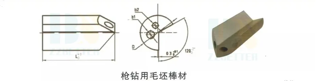 Tungsten Carbide Gun Drill Rod for Precision Deep Hole Drilling Applications