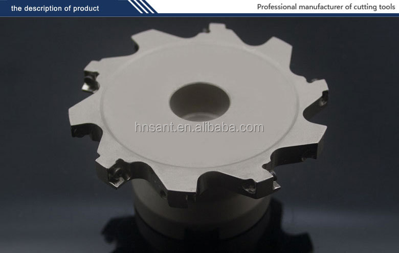 Indexable Milling Cutter Side and Face Mill with Inserts MPHT060304-DM