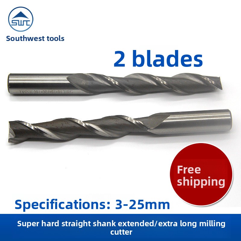 Non-calibration Straight Taper Shank End Mill Keyway HSS 65 93 M35 Made in China 3-Month Warranty Within 3 Days