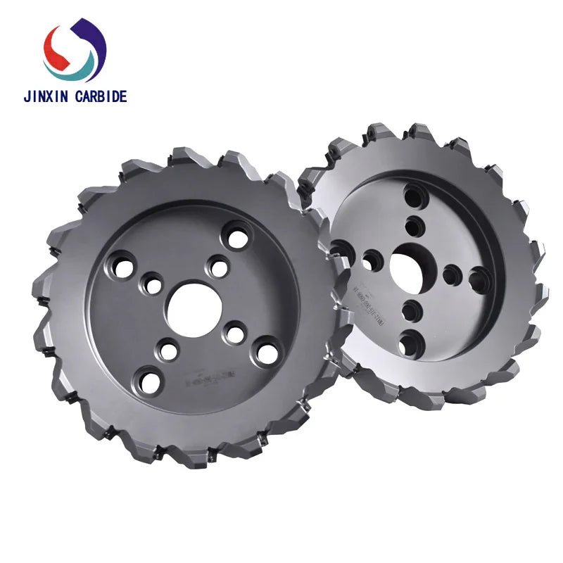 Durable Indexable Face Mill with Replaceable Carbide Inserts Manual Long Tool Life Milling Cutter