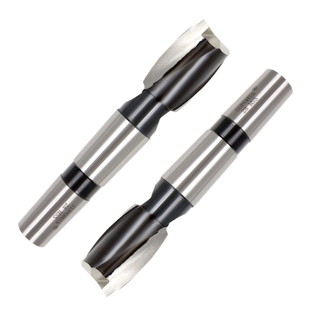 HSS High Speed Steel Carbide Endmill Spiral Mills Keyseat Straight Shank Milling Cutter Cone Handle Keyway Milling Cutter